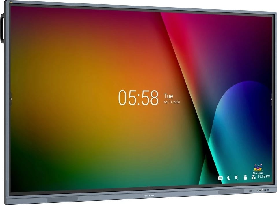 Ekran interaktiv Viewsonic IFP6533-G 65 inç, 4K Ultra HD, Touchscreen, HDMI/USB-C, gri
