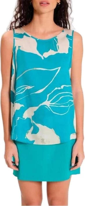 Bluzë Rinascimento femra, turquoise