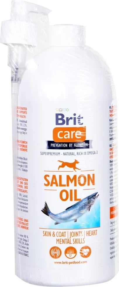 Vaj salmoni Brit për qen dhe mace, 1000 ml