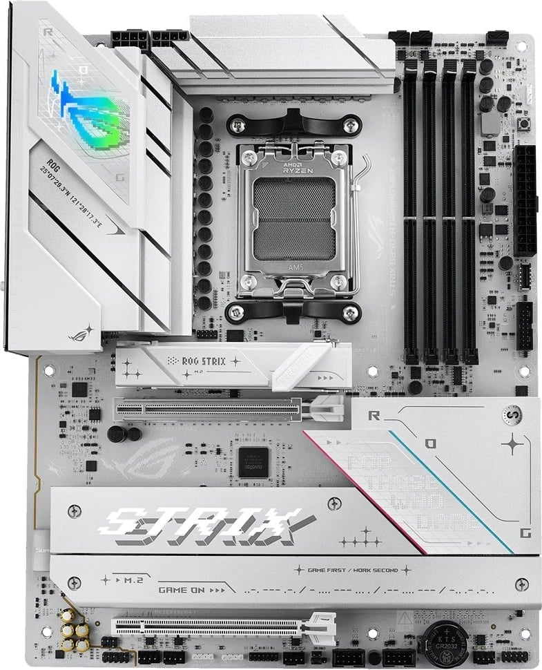 Pllakë amë ASUS ROG STRIX B850-A GAMING WIFI, Socket AM5, ATX, Bardhë