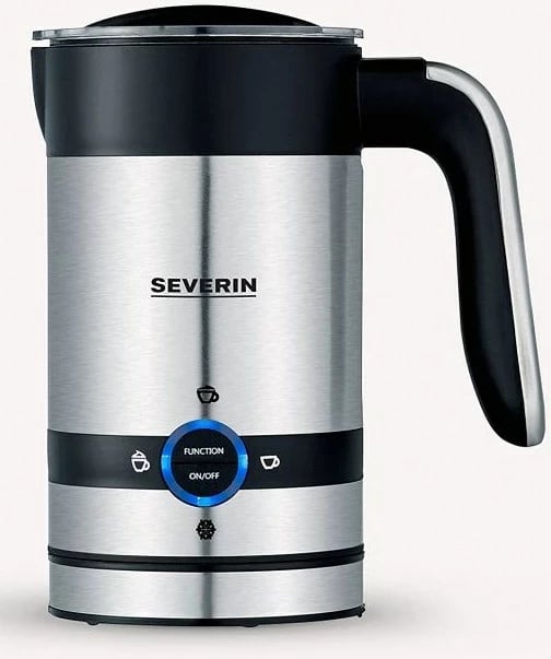 Shkumëzues qumështi SEVERIN SM 3584, automatik, 100 ml, i zi/inox