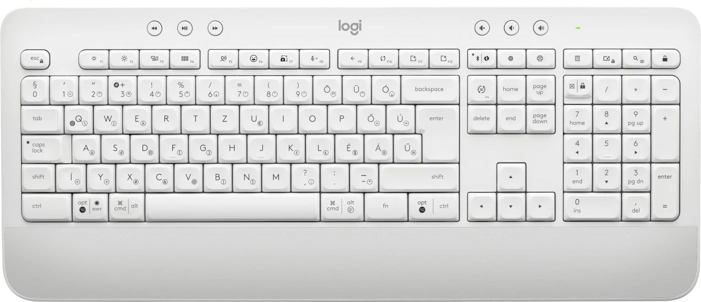 Kasë tastierë me maus Logitech Signature MK650 Combo for Business, wireless, Bluetooth, QWERTZ, e bardhë