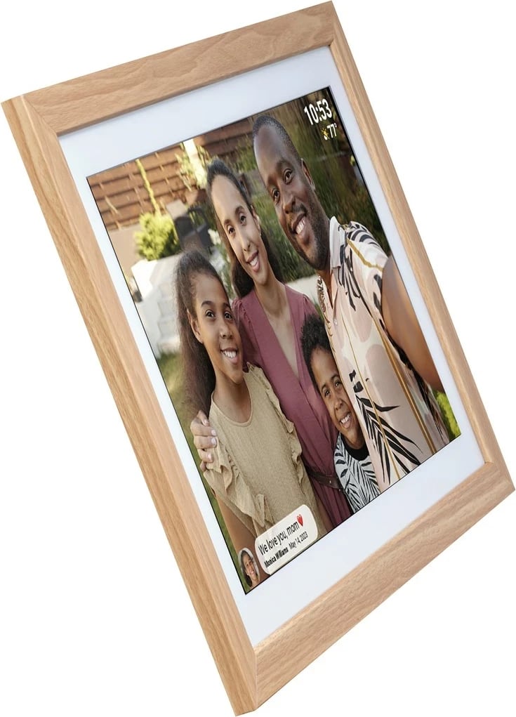 Kornizë digjitale Denver PFF-2162LW, 21.5", Touchscreen, Wi-Fi, Kafe e çelët