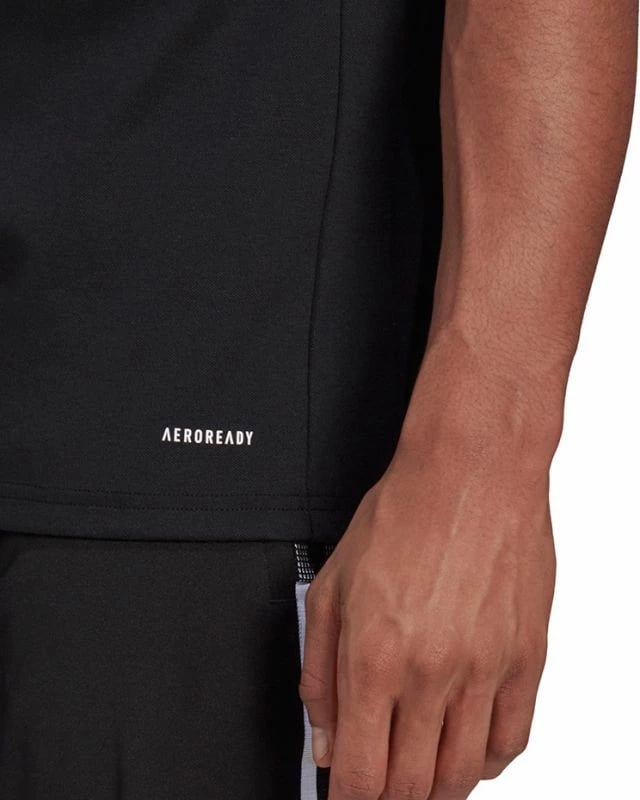 Maicë polo për meshkuj adidas Tiro 21, e zezë