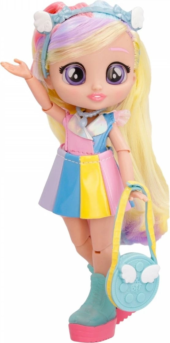 Kukull Cry Babies BFF Actress Jenna, Tm Toys, 20cm, shumëngjyrëshe
