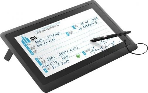 Tabletë grafike Wacom DTK-1660E, 15.6 inç, Full HD, 8192 nivele presioni, e zezë