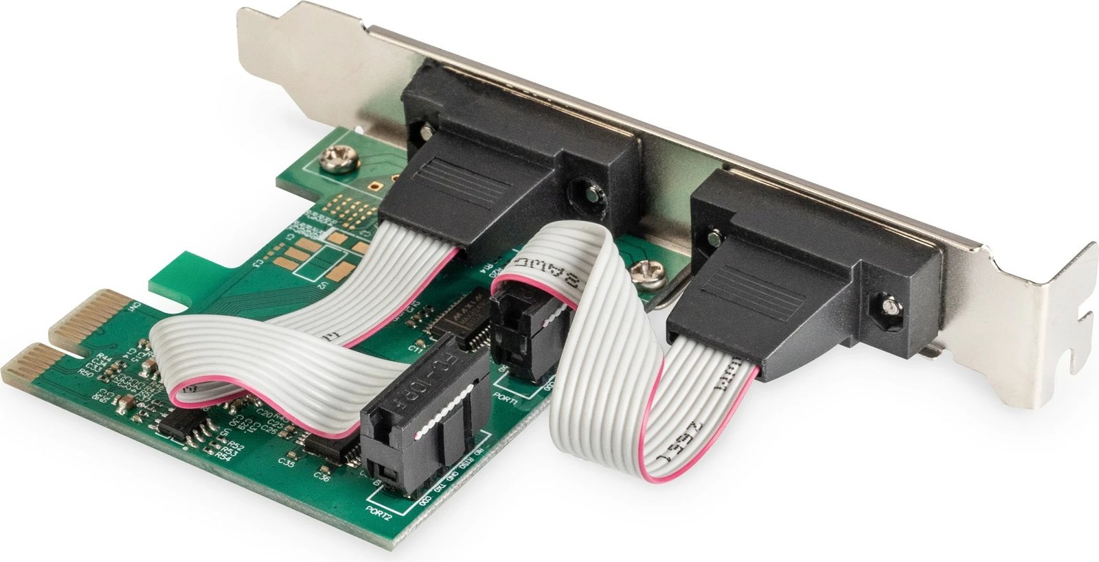 Kartë ndërfaqe seriale Digitus Blech OXPCIe952, PCIe, 2 porta seriale