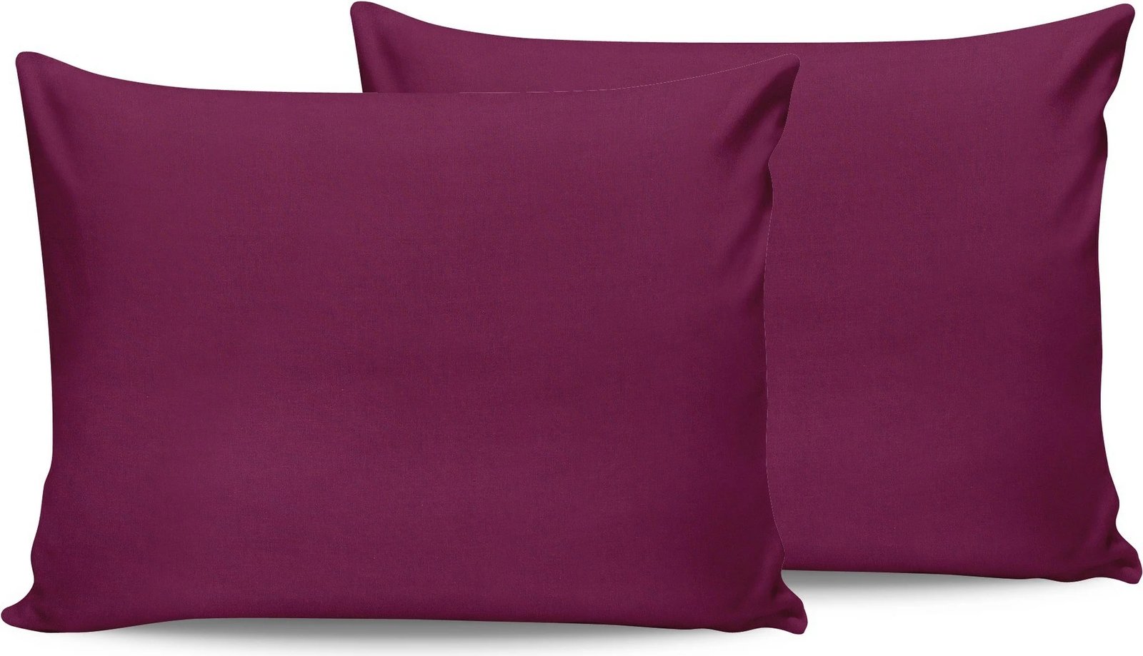 Set këllëfësh jastëku (2 copë), ngjyrë kumbulle, L'essentiel