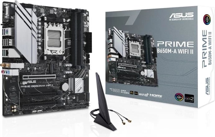 Pllakë amë ASUS PRIME B650M-A WIFI II, AMD B650, Socket AM5, micro ATX