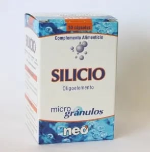 Suplement ushqimor NEO Microgranulos Silicio 50 kapsula unisex