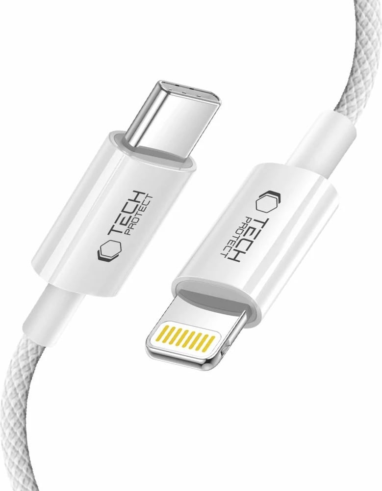 Kabllo karikimi Tech-Protect UltraBoost, USB-C në Lightning, 100 cm, Gri Kabllo karikimi Tech-Protect UltraBoost, USB-C në Lightning, 100 cm, Gri
