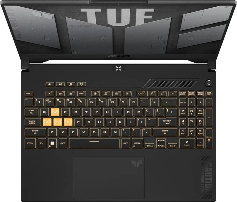 Laptop ASUS TUF Gaming, 15.6", Intel Core i7, 16 GB RAM, 1 TB SSD, NVIDIA RTX 4070, hiri
