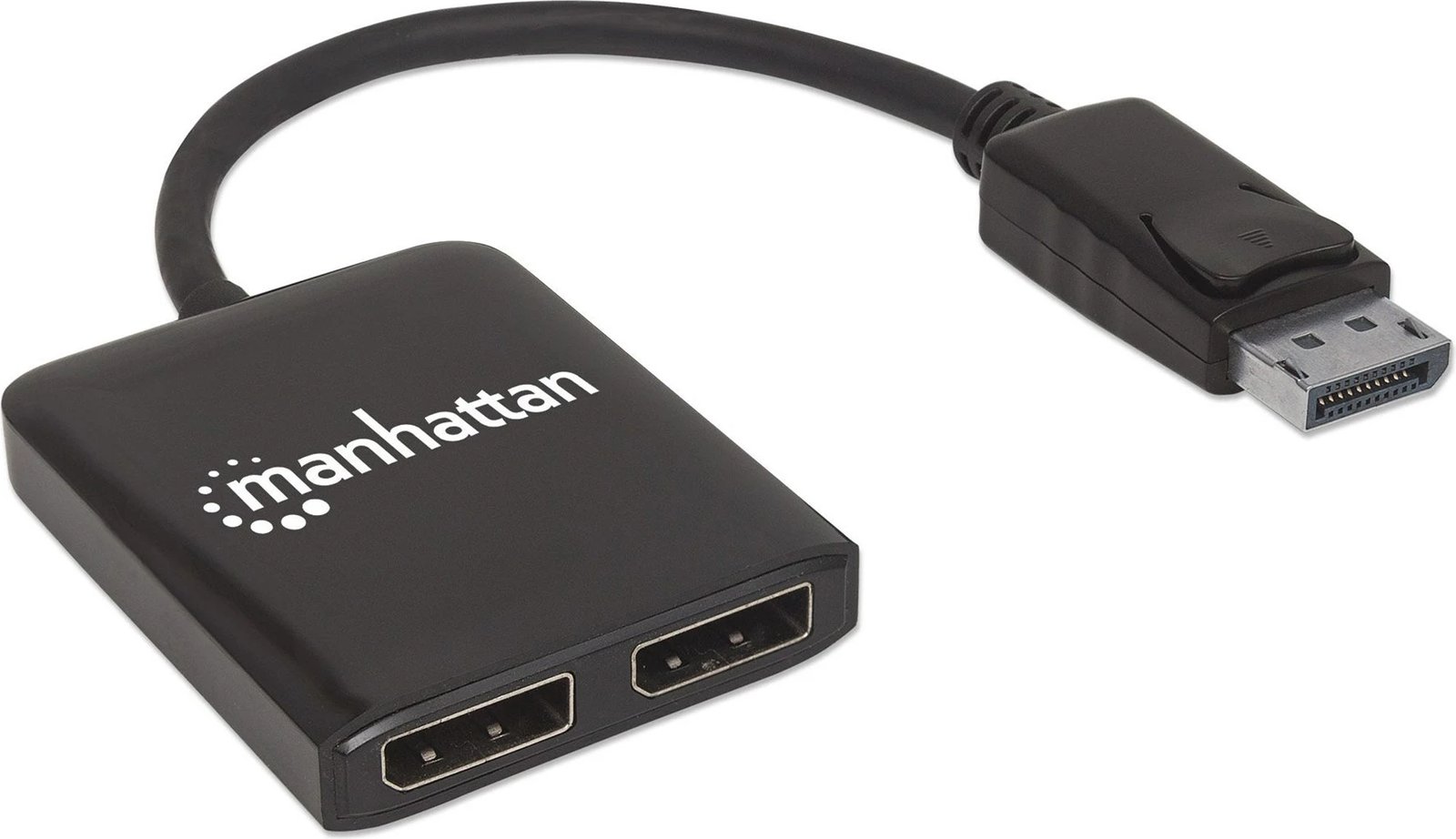 Pajisje ndarëse DisplayPort Manhattan, e zezë