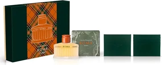 Eau de Toilette për meshkuj Laura Biagiotti Roma Uomo set 125ml