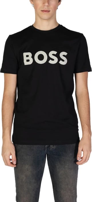 Maicë për meshkuj Boss, e zezë