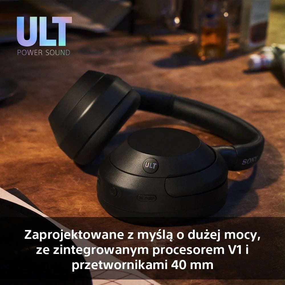 Kufje Sony ULT Wear, me anulim zhurme aktive, të bardha