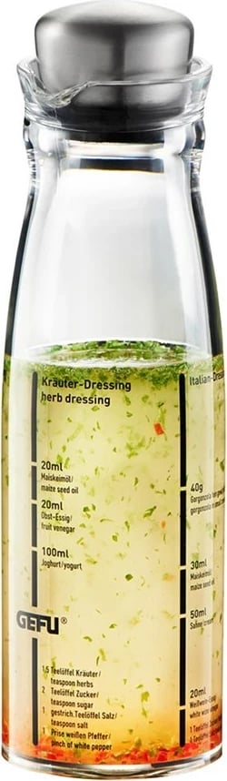 Shishe për përzierje GEFU MIXO, 250 ml, Transparent