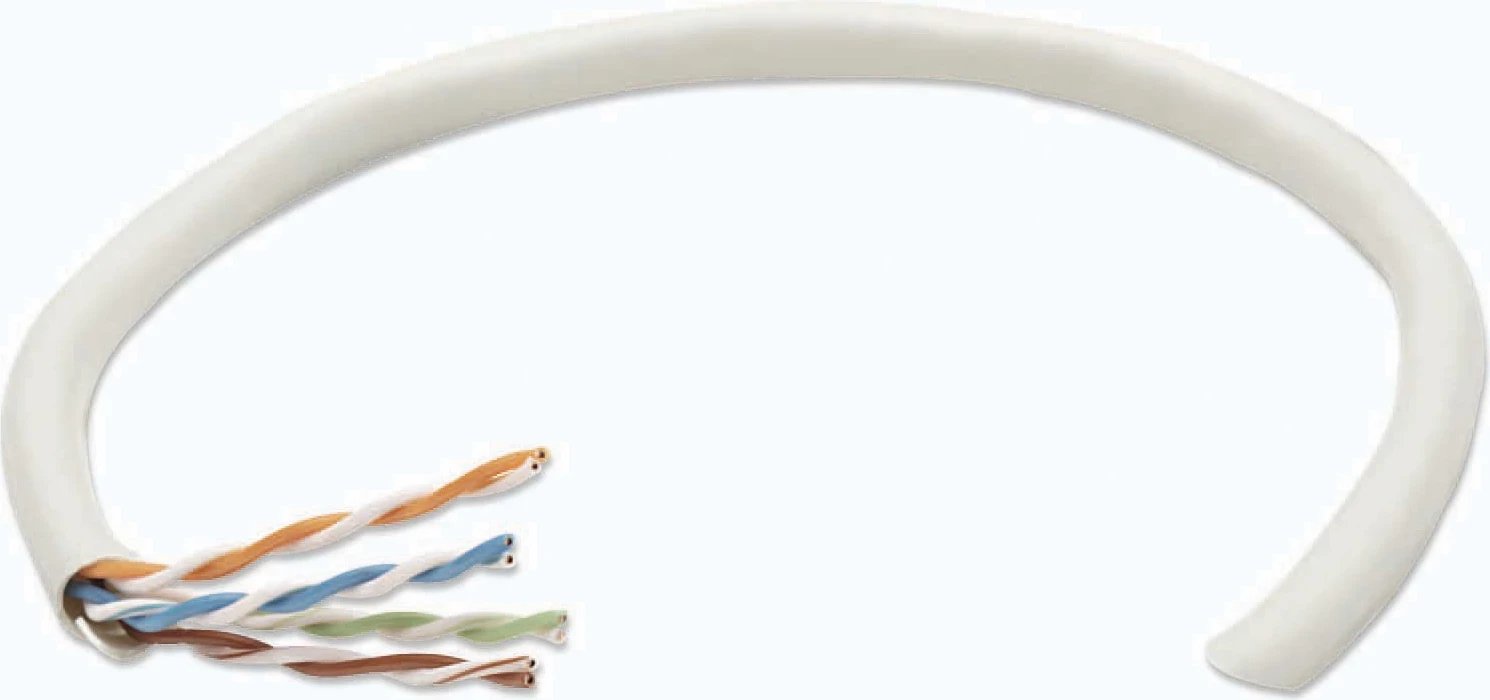 Kabllo Rrjeti Intellinet Cat5e, 24 AWG, 305m, Gri