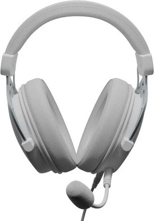 Kufje Genesis Toron 531, me mikrofon të ndashëm, për lojtarë, të bardha