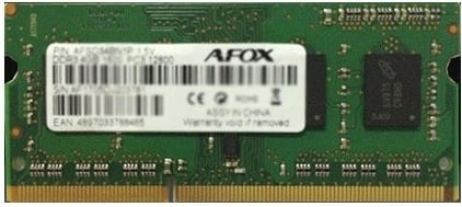 RAM Memorje AFOX SO-DIMM DDR3, 8GB, 1333MHz, për laptop