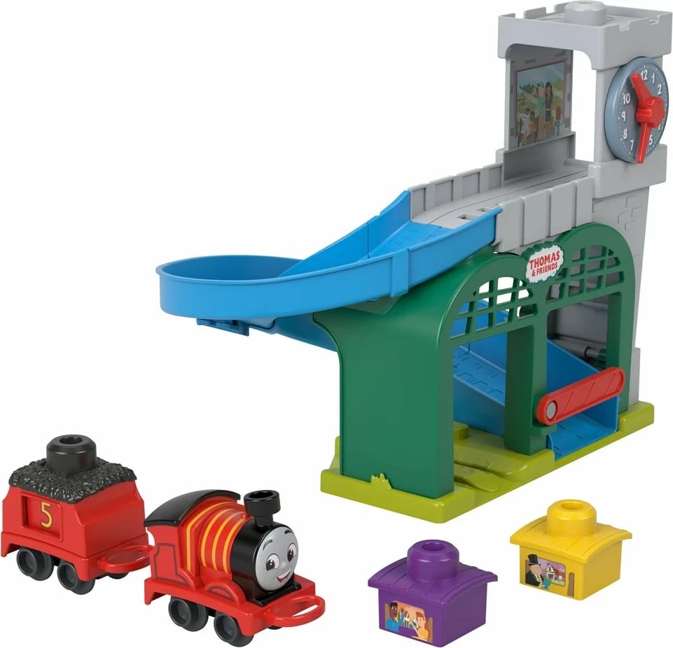 Set lodrash Fisher-Price Thomas & Friends My First Knapford Station, Multingjyrësh