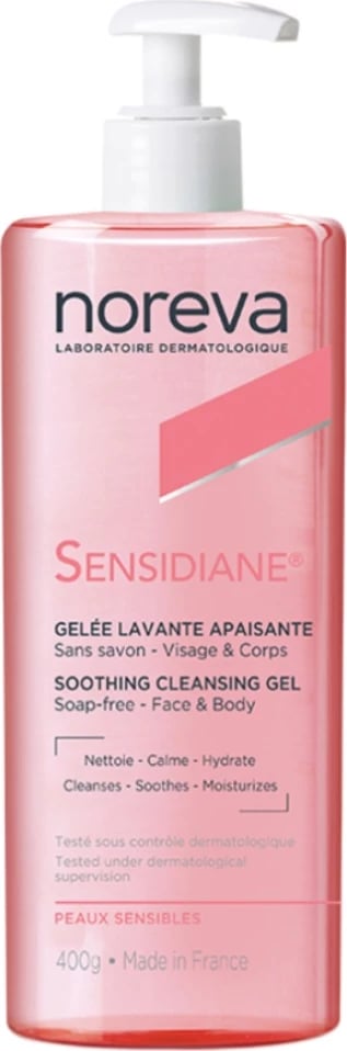 Xhel pastrues fytyre Noreva Sensidiane Soothing Cleansing Gel 400ml