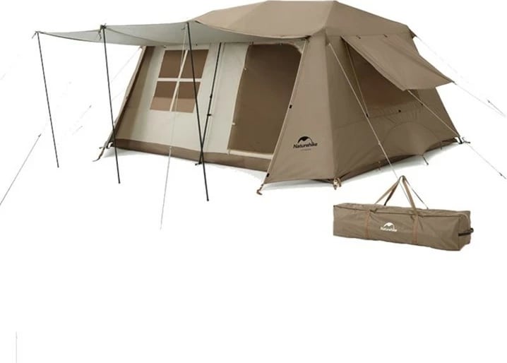 Tendë kampingu Naturehike Village 13 roof CNH22ZP004, kafe