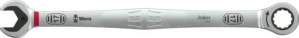 Çelës ratchet Wera Joker 17 mm, argjendtë