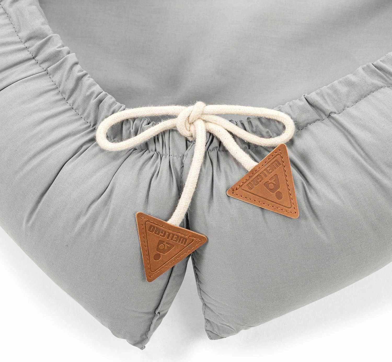 Shtrat për bebe Evila Originals, babynest, ngjyrë gri