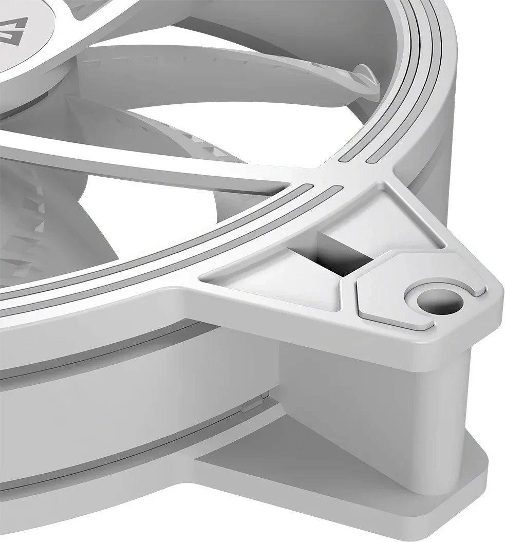 Ventilator kompjuteri MODECOM FAN-APEX-140R-ARGB-200, 140mm, ARGB, i bardhë