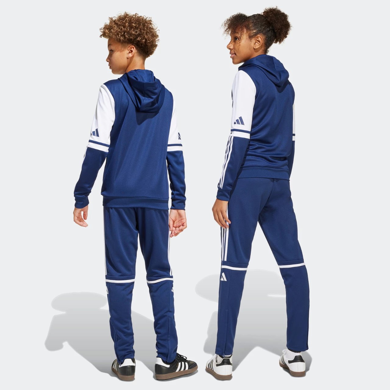 Pantallona sportive për fëmijë adidas, navy