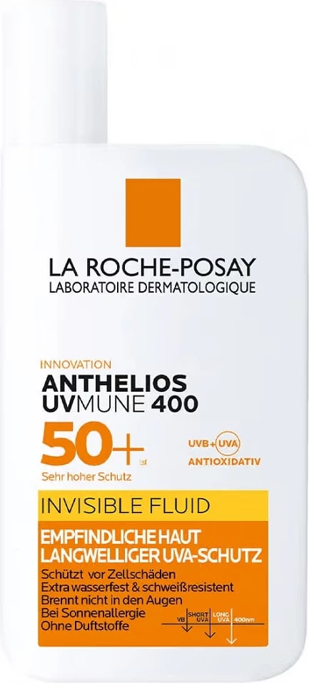 Fluid për diell La Roche Posay Anthelios UVmune 400 Invisible SPF50+, 50ml