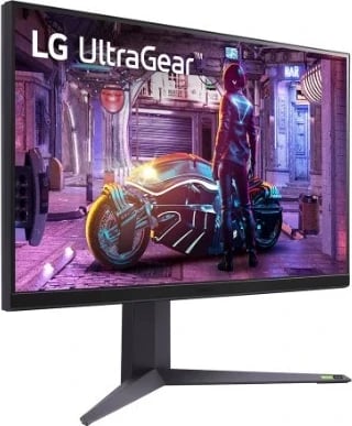 Monitor LG 32GQ850-B, 31.5", IPS, QHD, 240 Hz, HDR, e zezë