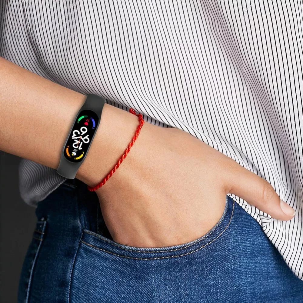 Rrip Tech-Protect IconBand për Xiaomi Mi Band 5/6/7/NFC, i zi