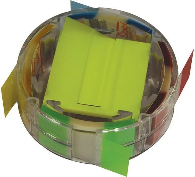 Shënues plastik NEXT, 48x48mm dhe 48x25mm, 5 ngjyra