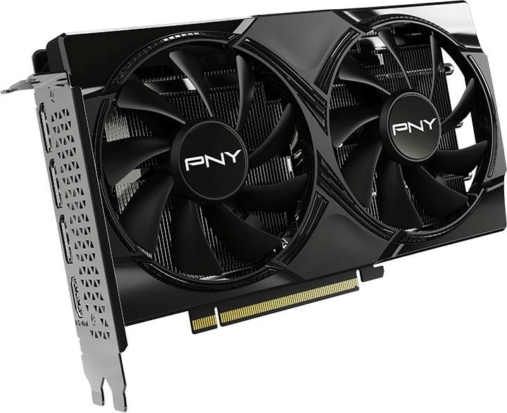 Kartelë grafike PNY GeForce RTX 5060 OC, 8GB DDR7, PCI-E 8x, Dy ventilatorë, E zezë