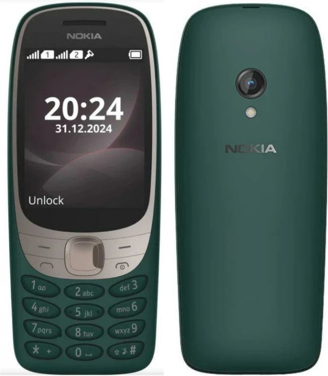 Celular Nokia 6310 2024 Dual SIM dark green