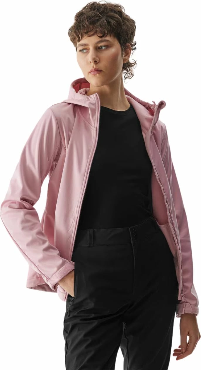 Jakne softshell për femra 4F, rozë
