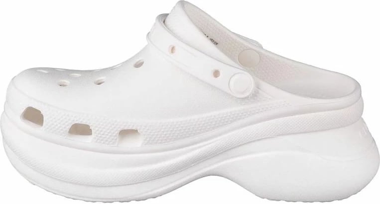 Papuqe për femra Crocs, të bardha