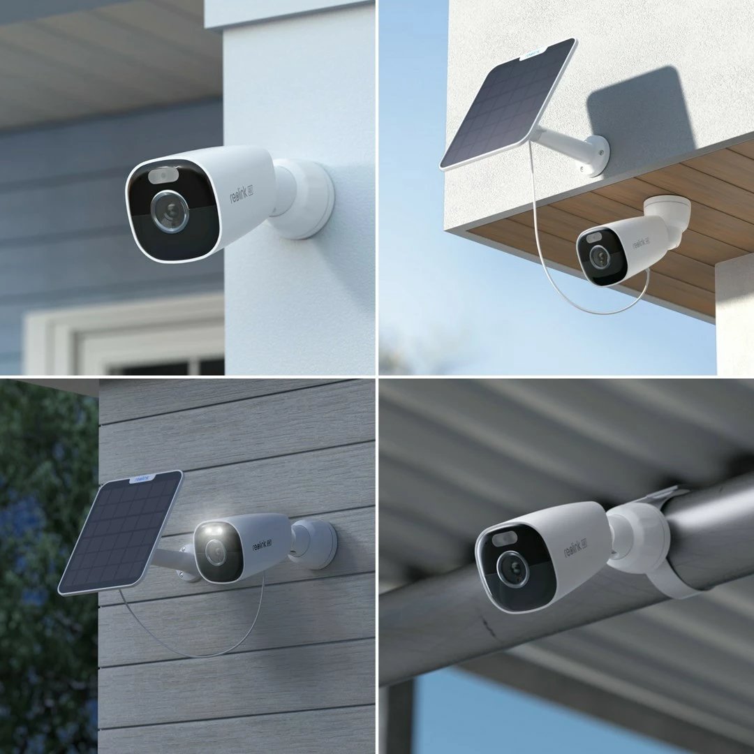 Kamerë Reolink Argus Series B360, 4K, Wi-Fi, Bateri, e Bardhë