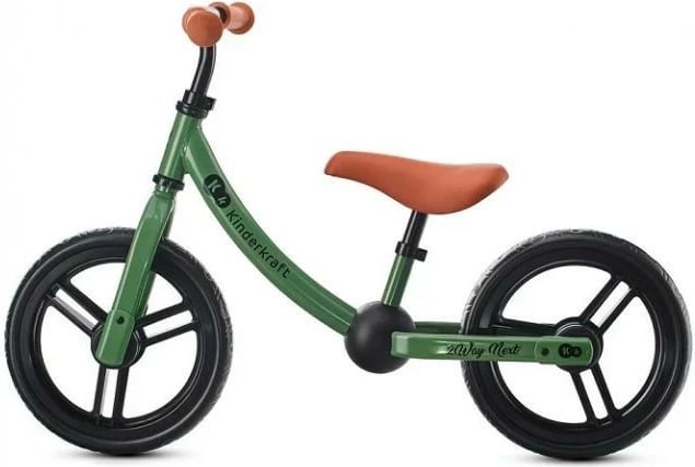 Biçikletë balancuese Kinderkraft 2WAY NEXT 2022, për fëmijë, Jeshile e lehtë