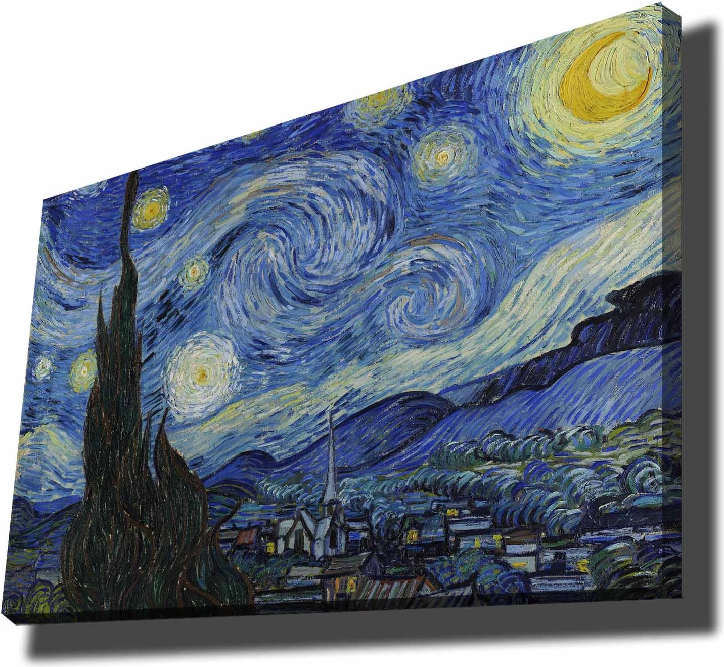 Pikturë dekorative në kanavacë, Van Gogh, 70100VANGOGH074, shumëngjyrëshe, 70x100cm