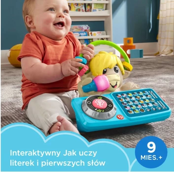 Lodër edukative Fisher Price Link Squad HYL35, shumëngjyrëshe, për fëmijë 9+ muajsh