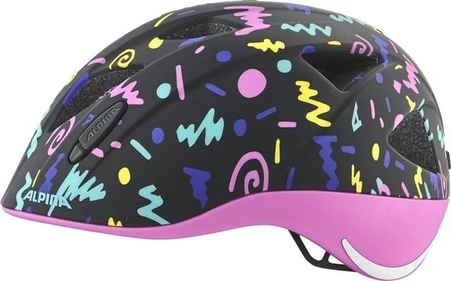 Helmetë biçiklete ALPINA Ximo Flash, 49-54 cm, shumëngjyrëshe, për fëmijë