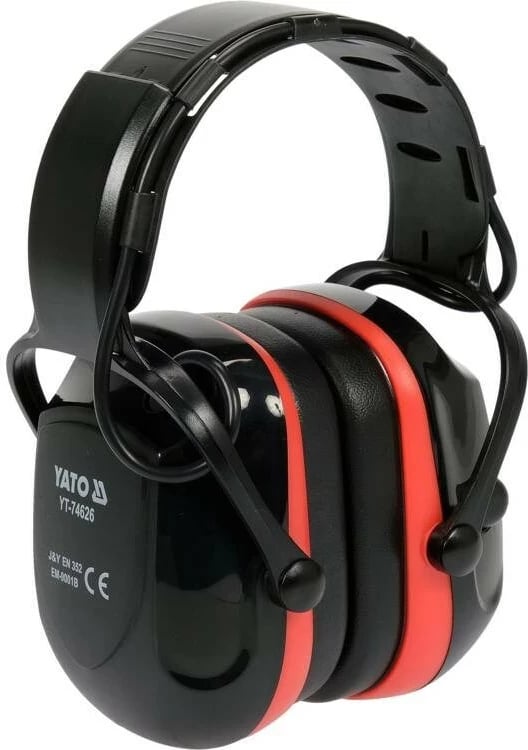 Kufje elektronike YATO YT-74626 me Bluetooth, të zeza