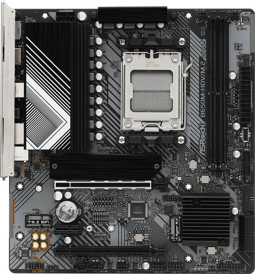 Pllakë amë ASRock B650M-HDV/M.2, Socket AM5, micro ATX