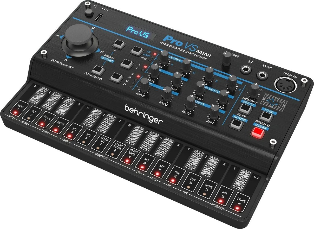 Sintetizator Behringer PRO-VS MINI, hibrid, i zi