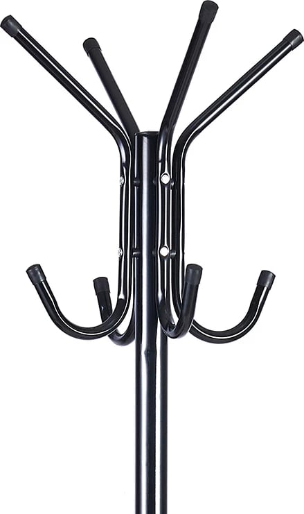 Stendë për pallto Piero metalike e zezë D44x181cm