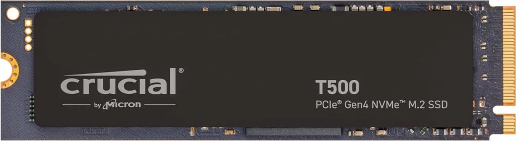 SSD Crucial T500, 1 TB, M.2, 7300 MB/s