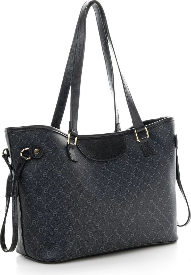 Çantë tote Lucky Bees, 355 v2, e zezë, gri